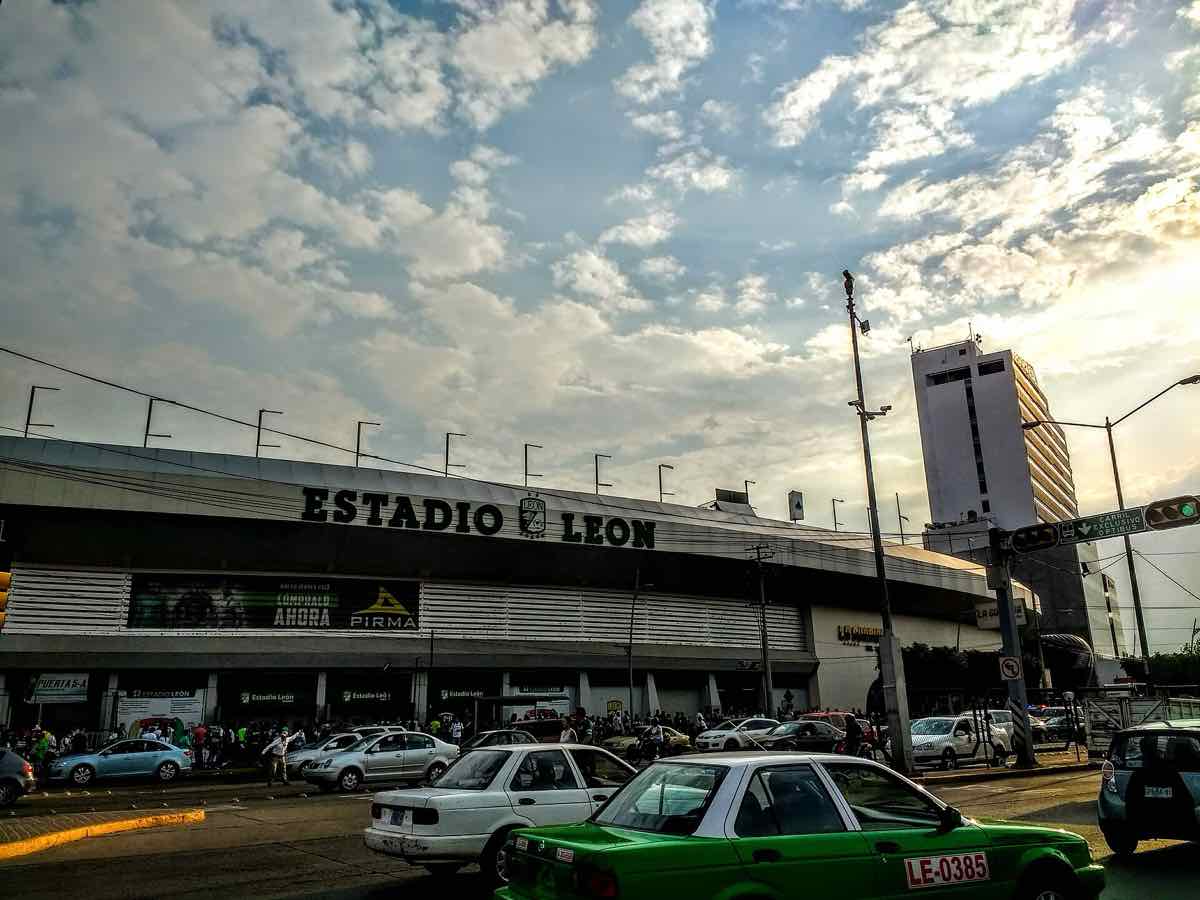 Estadio León, en Guanajuato