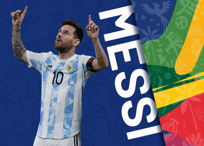MESSI argentina copa america 2021