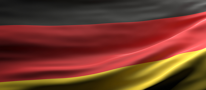 seleccion de alemania y la bandera