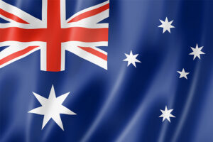 seleccion de australia y su bandera