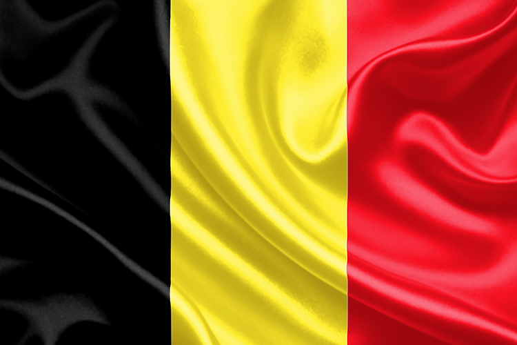 seleccion de belgica y su bandera