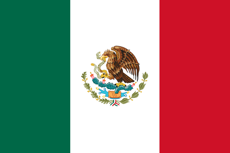 seleccion de mexico y su bandera