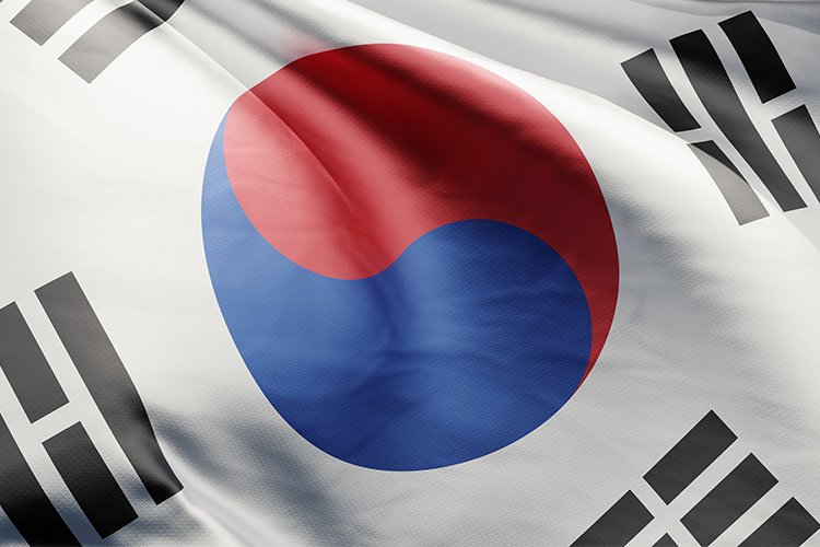 seleccion de corea del sur bandera