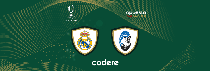 Palpite AMX Pronóstico Real Madrid vs Atalanta Supercopa de Europa